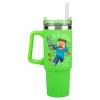 Best Vaso de Viaje Térmico con Pajita 900ml Minecraft Minecraft