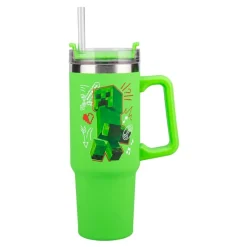 Best Vaso de Viaje Térmico con Pajita 900ml Minecraft Minecraft