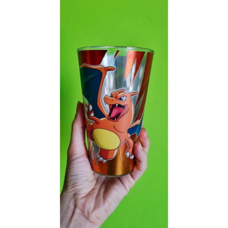 Best Vaso Grande Premium Pokémon Charizard 400ml Regalos Y Coleccionismo Para Gamers - Cosas De Videojuegos Míticos