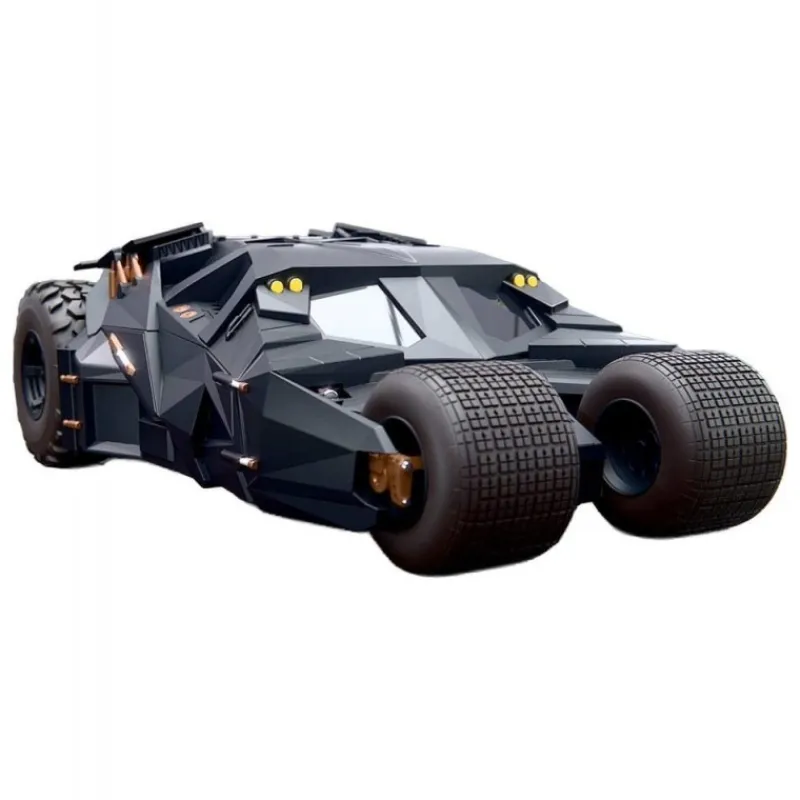 New Vehículo Batman 1989 Super Cyborg Batmobile Tumbler 33 cm Complementos Dc|Regalos De Superhéroes Dc