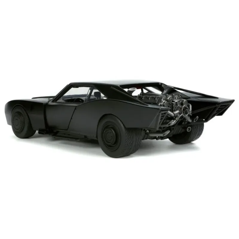 Jada Toys Regalos De Superhéroes Dc|Figuras Dc^Vehículo Batmobile 1/18 Batman con Figura 7 cm