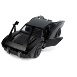 Jada Toys Regalos De Superhéroes Dc|Figuras Dc^Vehículo Batmobile 1/18 Batman con Figura 7 cm