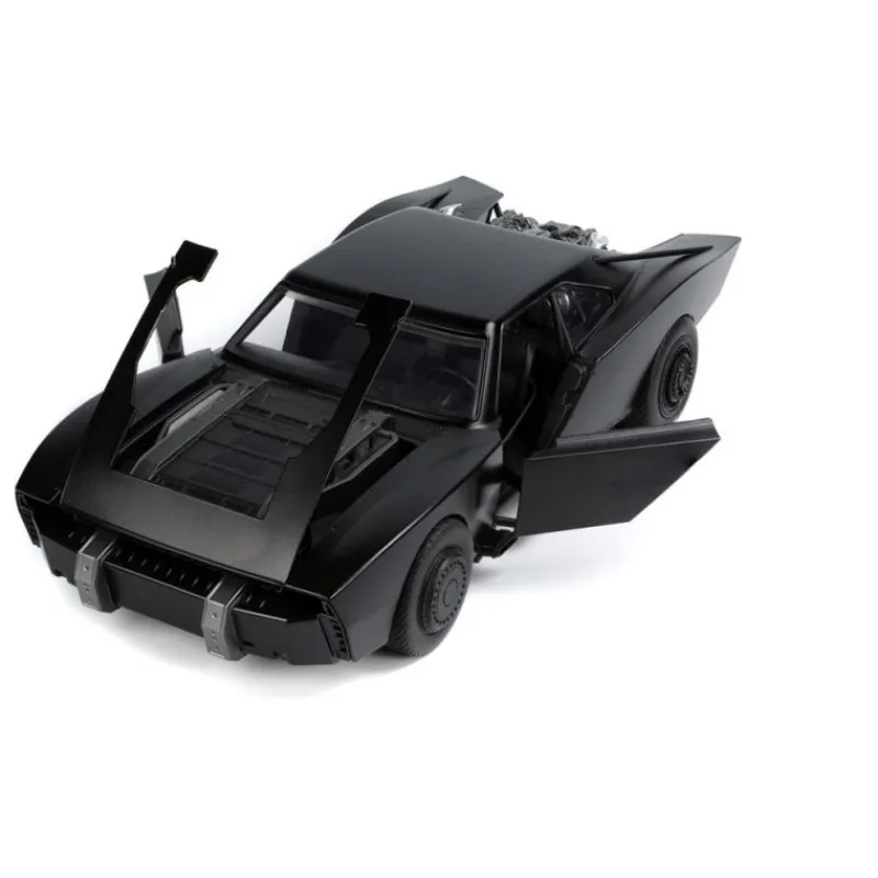 Jada Toys Regalos De Superhéroes Dc|Figuras Dc^Vehículo Batmobile 1/18 Batman con Figura 7 cm