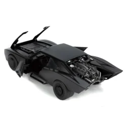 Jada Toys Regalos De Superhéroes Dc|Figuras Dc^Vehículo Batmobile 1/18 Batman con Figura 7 cm