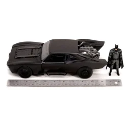 Jada Toys Regalos De Superhéroes Dc|Figuras Dc^Vehículo Batmobile 1/18 Batman con Figura 7 cm