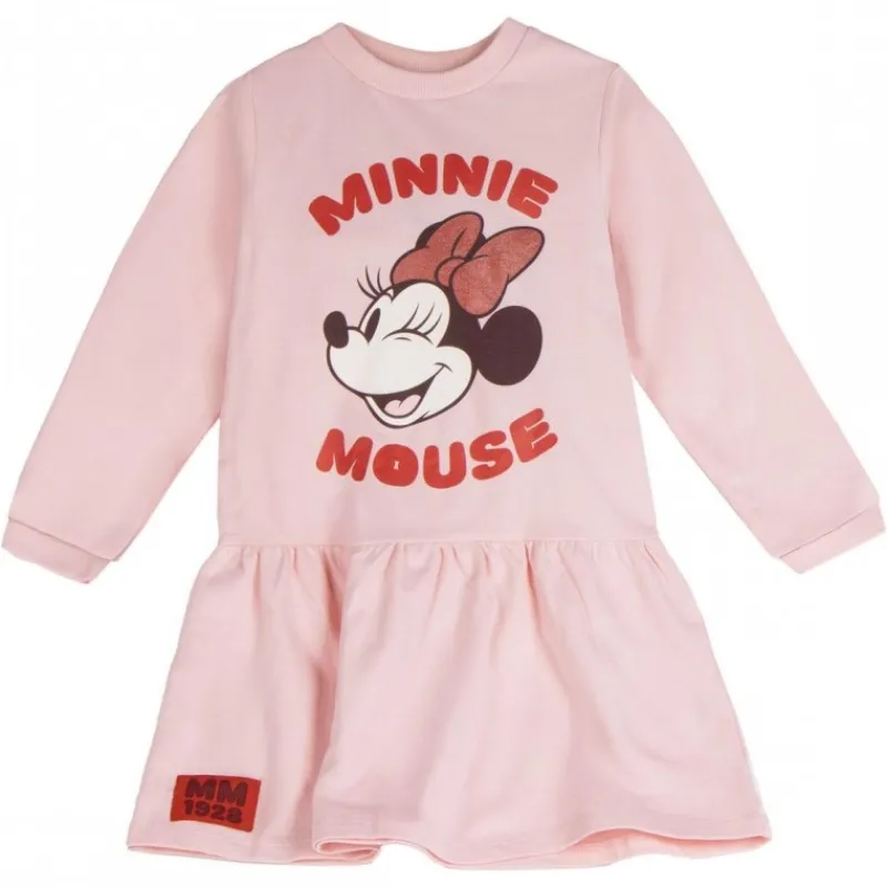 Sale Vestido French Terry Minnie Mouse para Niñas de 3 a 6 Años Niños Disney Para Niñas|Ropa Y Téxtil: Cosas Que Ponerse Para Niños