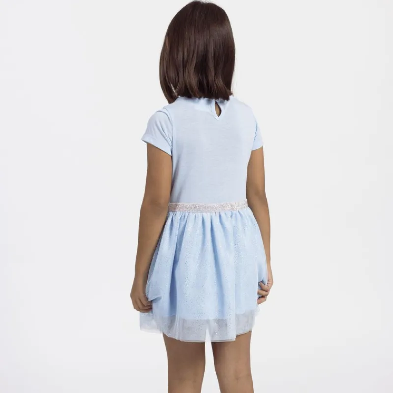 Cerdá Kids Stitch Kids^Vestido infantil de tul Stitch y Angel Disney