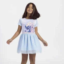 New Vestido infantil de tul Stitch y Angel Disney Niños Ropa Y Téxtil: Cosas Que Ponerse Para Niños