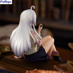 Clearance Wandering Witch: The Journey of Elaina Estatua PVC Noodle Stopper Elaina 13 cm Figuras