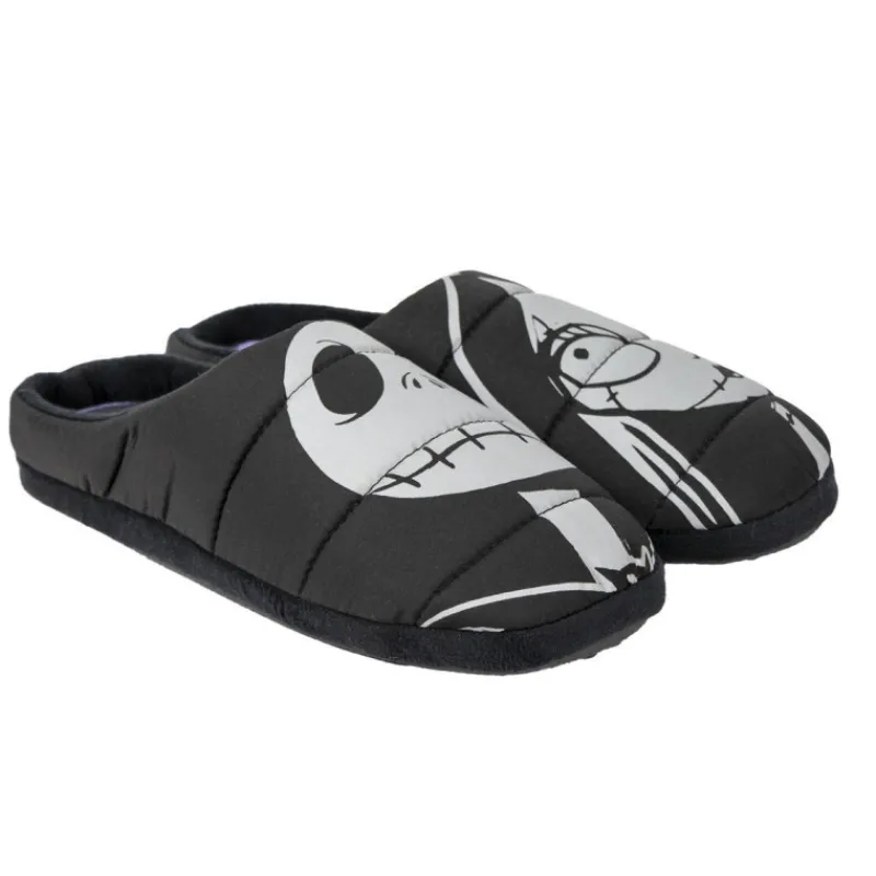 Cerdá Adult Pesadilla Antes De Navidad^Zapatillas de casa abiertas Jack y Sally Pesadilla antes de Navidad