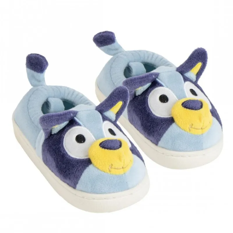 Discount Zapatillas de Casa Bluey para Niños con Aplicaciones Calzado Kids|Bluey