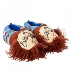 Zapatillas de Casa Chucky 3D para Adultos Chucky Muñeco Diabólico|Coleccionismo De Miedo Y Terror