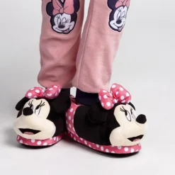 Discount Zapatillas de Casa 3D Minnie Disney Para Niñas|Calzado Kids