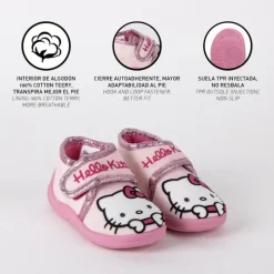 Cerdá Kids Calzado Kids^Zapatillas de Casa Hello Kitty Media Bota de Polyester TPR