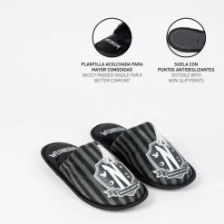 Online Zapatillas de Casa Wednesday Miércoles Miércoles Addams