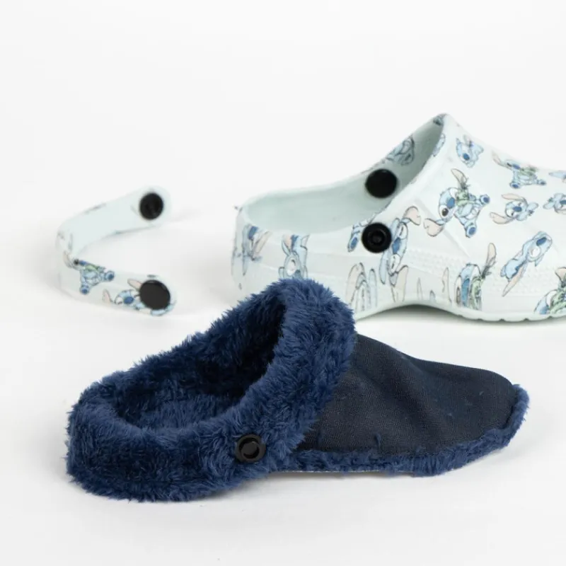 Cerdá Kids Stitch Kids|Calzado Kids^Zapatillas de Casa Zueco Borreguillo Stitch