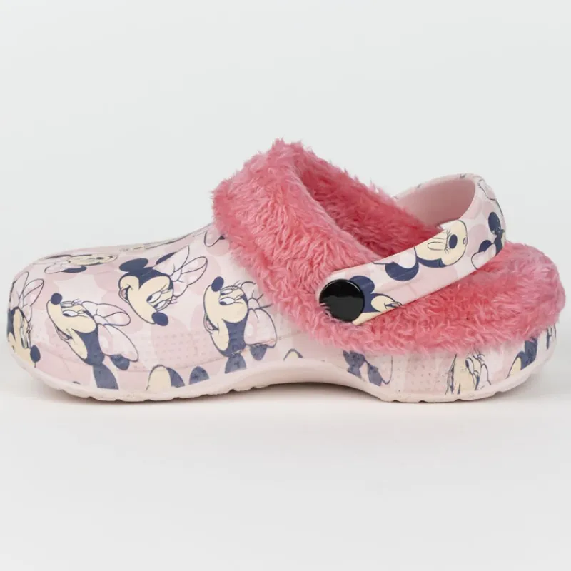 Cerdá Kids Disney Para Niñas|Calzado Kids^Zapatillas de Casa Zueco Borreguillo Minnie