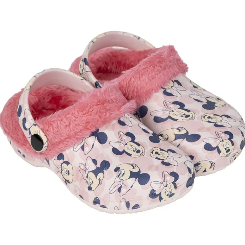 Cerdá Kids Disney Para Niñas|Calzado Kids^Zapatillas de Casa Zueco Borreguillo Minnie