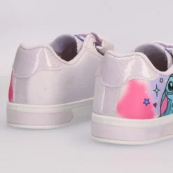 Clearance Zapatillas de Loneta con Luces de Stitch Disney Para Niñas|Calzado Kids