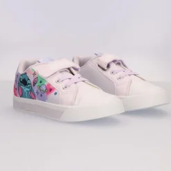 Clearance Zapatillas de Loneta con Luces de Stitch Disney Para Niñas|Calzado Kids