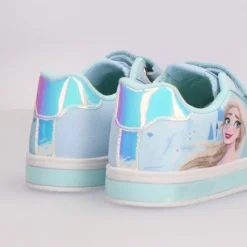 Zapatillas de Loneta Frozen con Suela PVC y Luces Disney Para Niñas|Calzado Kids