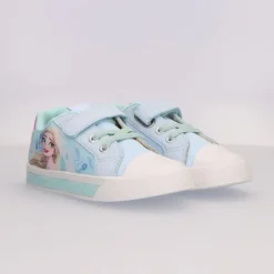 Zapatillas de Loneta Frozen con Suela PVC y Luces Disney Para Niñas|Calzado Kids