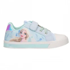 Zapatillas de Loneta Frozen con Suela PVC y Luces Disney Para Niñas|Calzado Kids