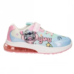 Clearance Zapatillas Deportivas con Luces de Stitch Tallas 25-32 Disney Para Niñas|Calzado Kids