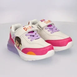 Sale Zapatillas Deportivas con Luces Dora la Exploradora T23-T28 Disney Para Niñas|Calzado Kids