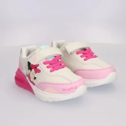 New Zapatillas Deportivas Minnie con Luces y Suela TPR Disney Para Niñas|Calzado Kids