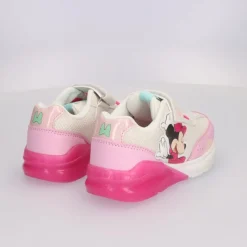 New Zapatillas Deportivas Minnie con Luces y Suela TPR Disney Para Niñas|Calzado Kids