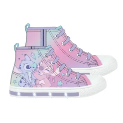 New Zapatillas Loneta con Luces Alta Stitch Calzado Kids