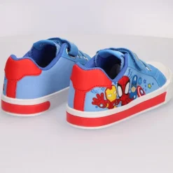 Best Zapatillas Loneta Spidey con Luces y Suela de PVC Niños Marvel Y Dc Para Niños|Calzado Kids