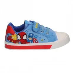 Best Zapatillas Loneta Spidey con Luces y Suela de PVC Niños Marvel Y Dc Para Niños|Calzado Kids