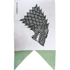 Abystyle Juego De Tronos Y La Casa Del Dragón ^Bandera Stark Juego de Tronos