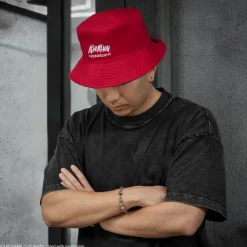 Cinereplicas El Juego Del Calamar^Bucket Hat reversible rojo y verde de Squid Game