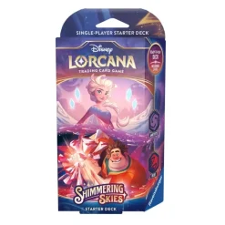 Best Disney Lorcana TCG Shimmering Skies Mazo de Inicio Inglés Más Regalos De Disney|Películas Y Personajes De Disney ·El Rey León