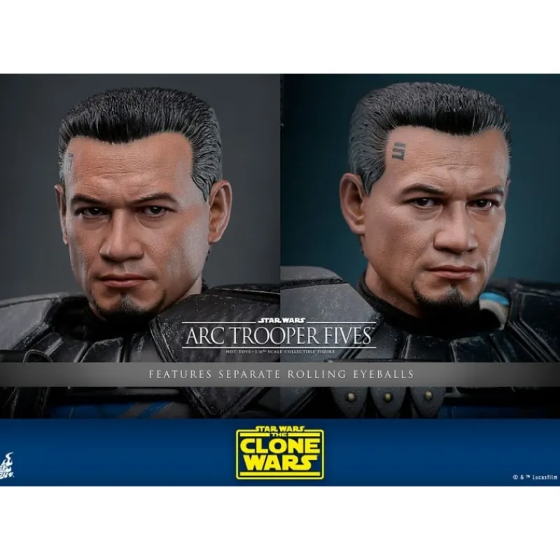 Best Figura articulada 1/6 Arc Trooper Fives Star Wars 30 cm Replicas Y Coleccionismo Star Wars