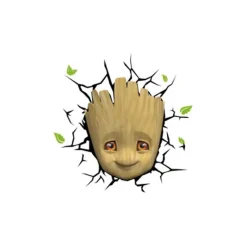 3dlight Superhéroes Marvel|Marvel Hogar^Lámpara 3D LED Baby Groot Marvel Comics 18x28,3x16 cm