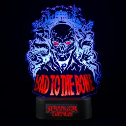 Best Lámpara LED de Mesa Stranger Things Bad to the Bone Stranger Things