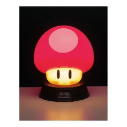 Clearance Mini Lámpara Super Mario Súper Champiñón Rojo 10 cm Huchas, Lámparas Y Tazas Kids |Regalos Y Coleccionismo Para Gamers - Cosas De Videojuegos Míticos