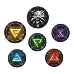 Abystyle Regalos Y Coleccionismo Para Gamers - Cosas De Videojuegos Míticos^Pack Chapas The Witcher
