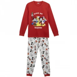 Cerdá Adult Películas Y Personajes De Disney ·Mickey & Minnie^Pijama Largo Mickey Mouse - Comodidad y Estilo