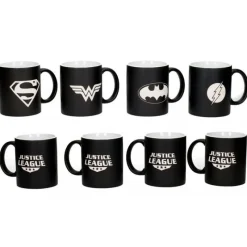 SD Toys Tazas Dc|Dc Hogar^Set 4 tazas DC Comics Deluxe