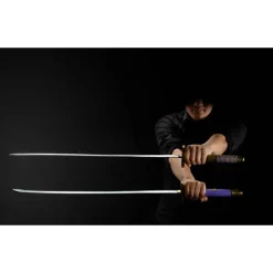 Bandai Armas, Espadas Y Escudos Disfraces|Disfraces Manga Y Anime^Set de 3 Proplicas Katanas Roronoa Zoro One Piece 95 cm