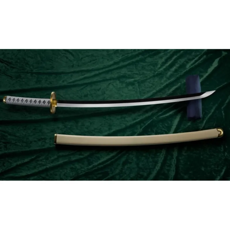 Bandai Armas, Espadas Y Escudos Disfraces|Disfraces Manga Y Anime^Set de 3 Proplicas Katanas Roronoa Zoro One Piece 95 cm