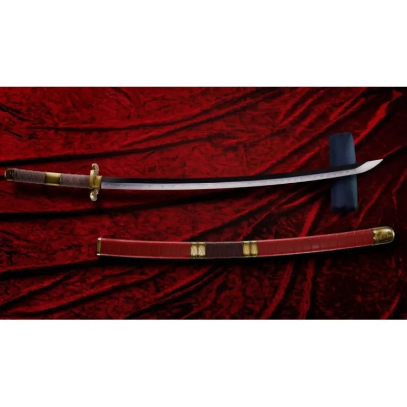 Bandai Armas, Espadas Y Escudos Disfraces|Disfraces Manga Y Anime^Set de 3 Proplicas Katanas Roronoa Zoro One Piece 95 cm