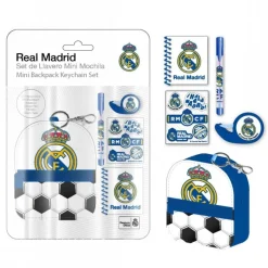 Cerdá Kids Para El Cole^Set de Papelería Mini Mochila Real Madrid