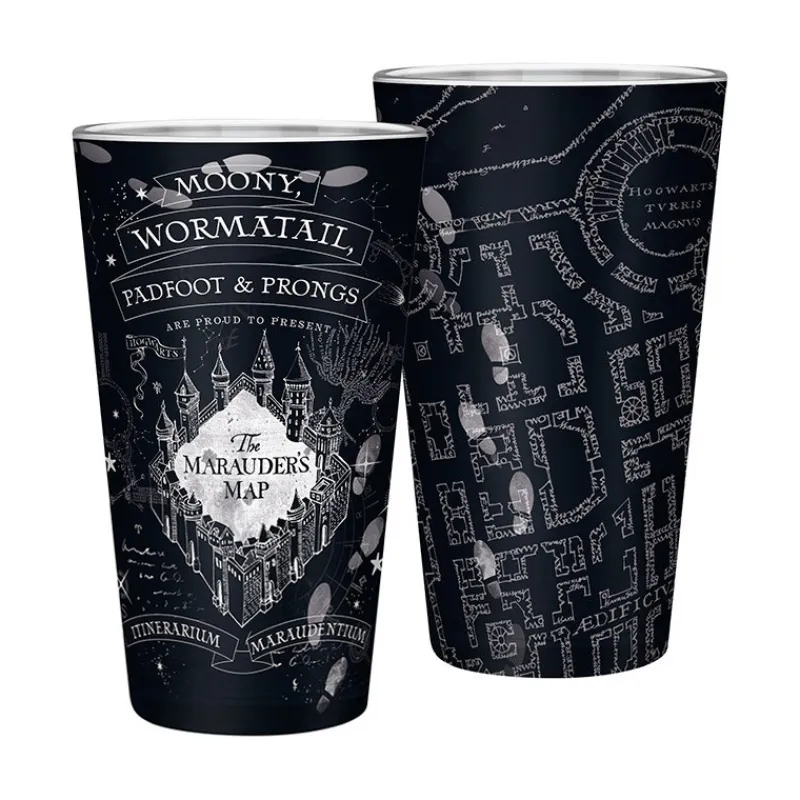 Abystyle Harry Potter Hogar|Slytherin^Vaso Harry Potter Mapa del Merodeador 400 ml